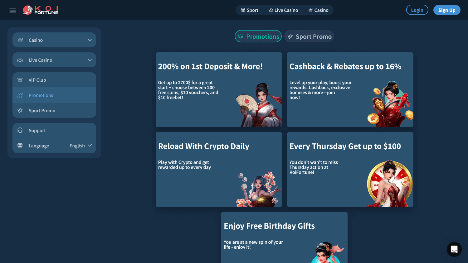 KoiFortunes Casino Mobilversion och Appar Spela när som helst, var som helst